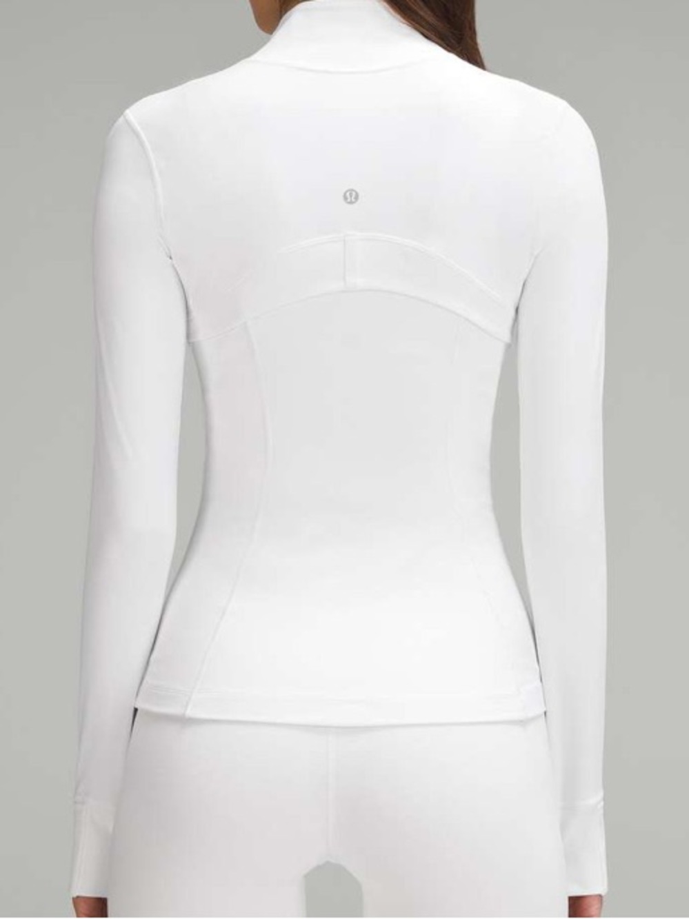 lululemon athletica Define Zip Jacket in White Size 2